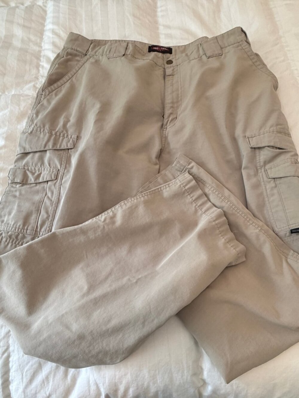 Tru Spec cargo pants, tan, 40 x 32